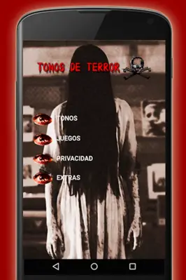 Tonos de terror para bromas android App screenshot 1